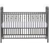 Monarch Hill Ivy Metal Crib, Gray