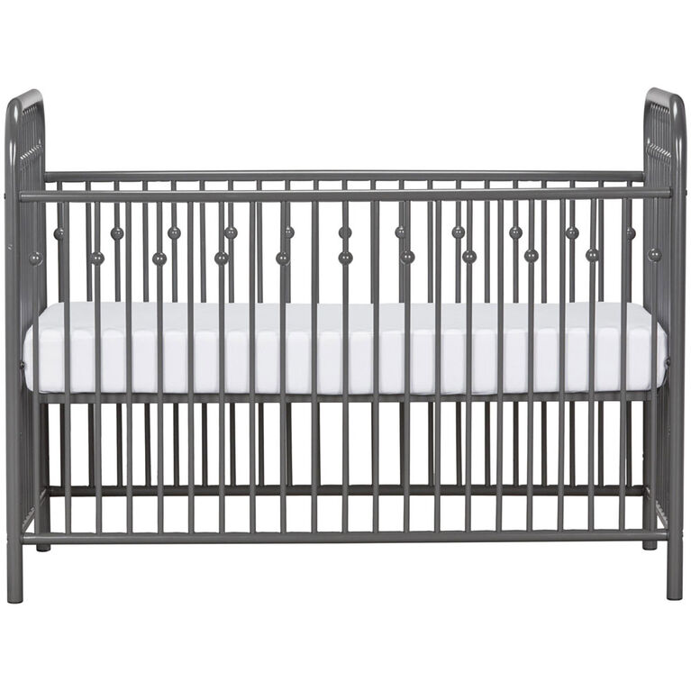 Monarch Hill Ivy Metal Crib, Gray