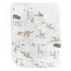 Perlimpinpin Bamboo Safari Print Hooded Towel