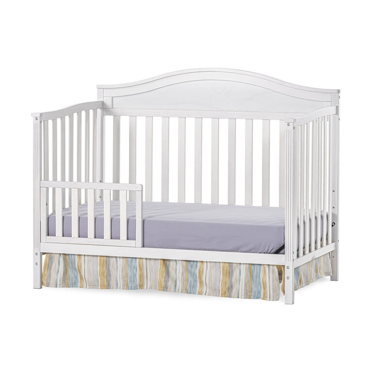 Child Craft - Sidney 4-in-1 Convertible Crib - White Wash