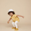 organic play legging, 3-6m - white