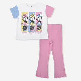 Disney Minnie Mouse Top/Pant Set Pink