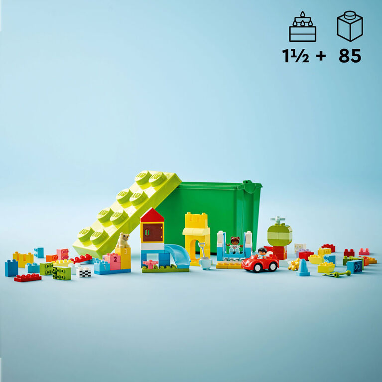 LEGO 10913 Duplo Classic La Boîte de Briques Jeu De Construction avec  Rangement, Jouet éducatif pour Bébé de 1 an et Plus