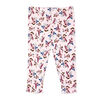 Baby Mode Ensemble haut et legging en gaze 3 pièces : motif floral rose, 12 mois