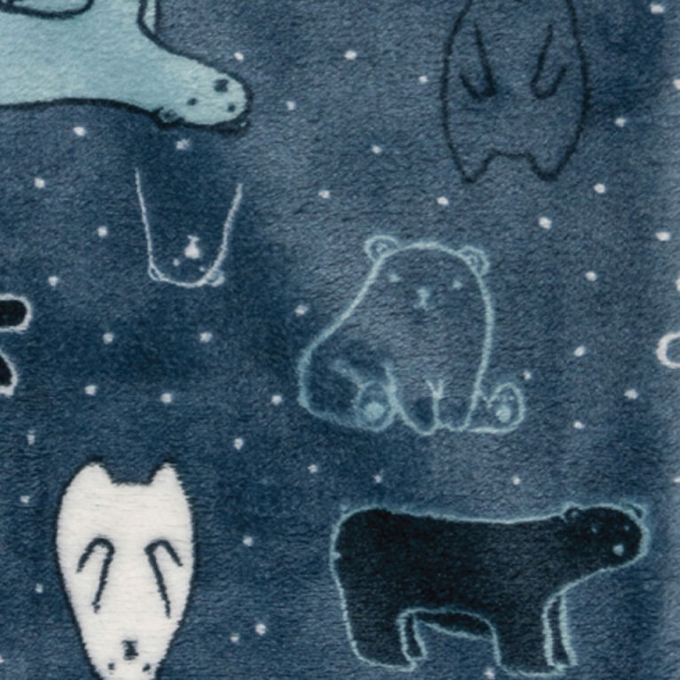 Perlimpinpin-Plush Sleep bag-BEARS (1,5 TOG) - 6-18 months
