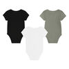 Nike 3 Pack Bodysuit - White