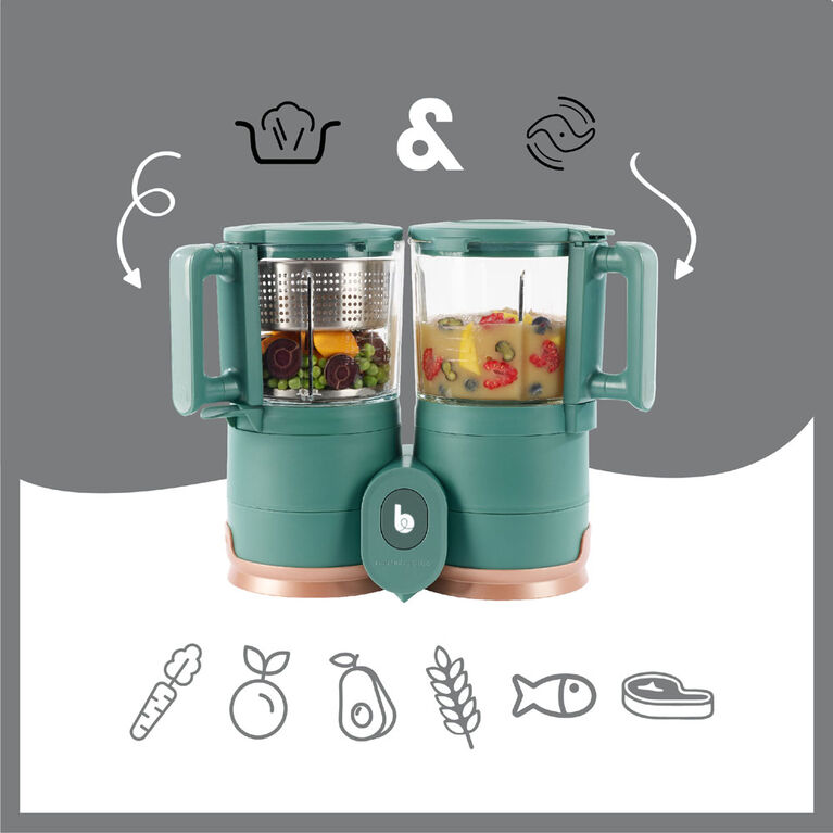 Babymoov - Robot Culinaire Duo Meal Glass