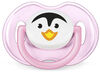 Philips AVENT - BPA Free Classic Pacifiers, 0-6 Months, 2-Pack, Pink/White