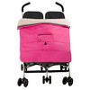 Blue Banana Double Stroller Blanket Pink