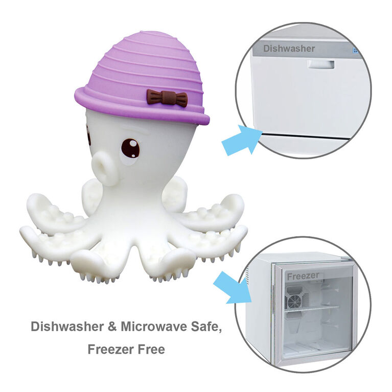 Mombella Octopus Gum Massager - Lilac