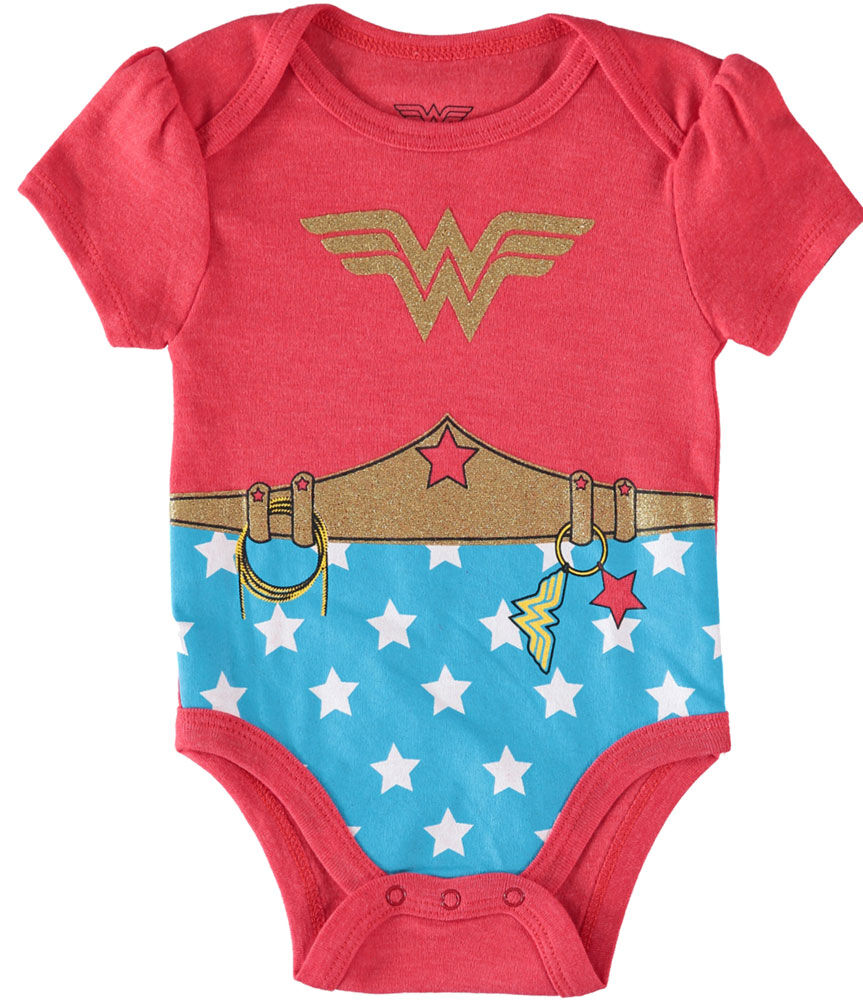 Wonder woman baby top clothes