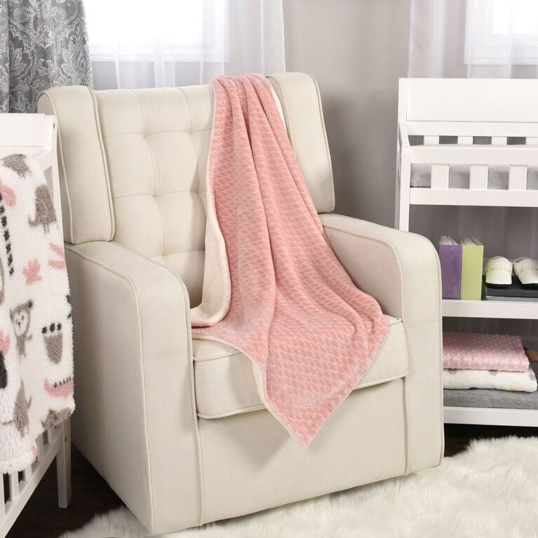 Koala Baby Baby Blanket Embossed Pink Babies R Us Canada