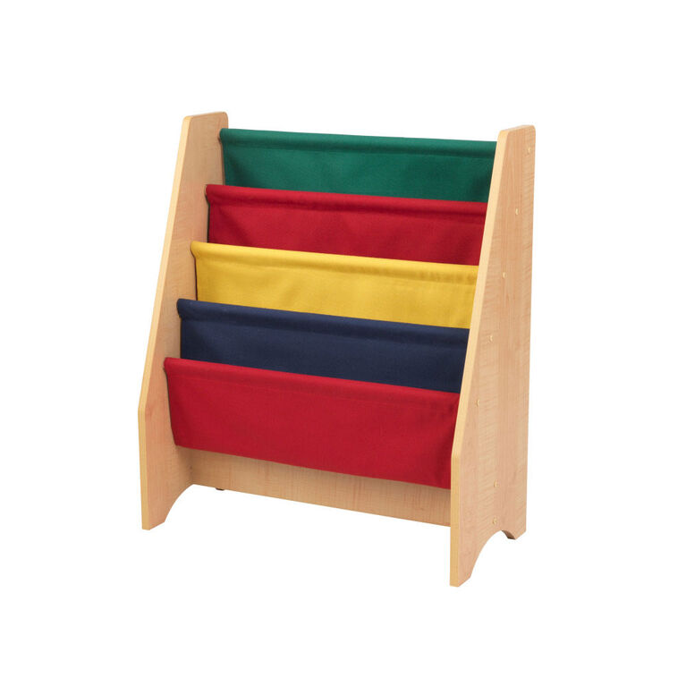 Kidkraft Sling Bookshelf Primary And Natural Toys R Us Canada