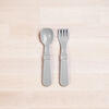 Re-Play Toddler Utensil 8Pk - Grey