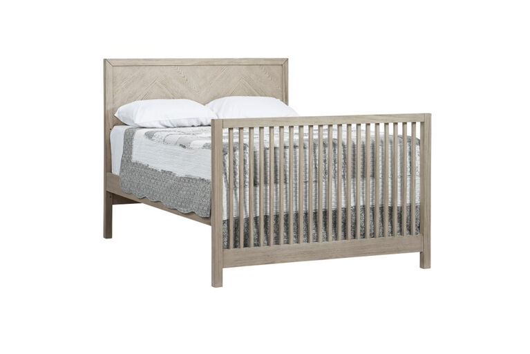 Oxford Baby Manhattan 4 in 1 Convertible Crib Champagne Mist - R Exclusive