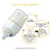yoomi Bouteille Easy-Latch™ de 8 oz avec réchauffeur.