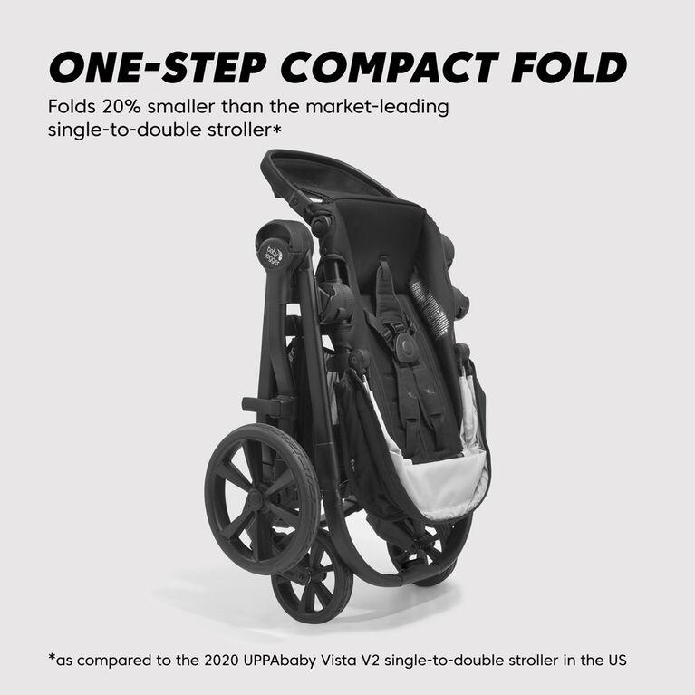 Baby Jogger City Select 2 Stroller, Eco Collection, Harbour Grey