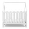 Storkcraft Orchard 5-in-1 Convertible Crib - White/White.