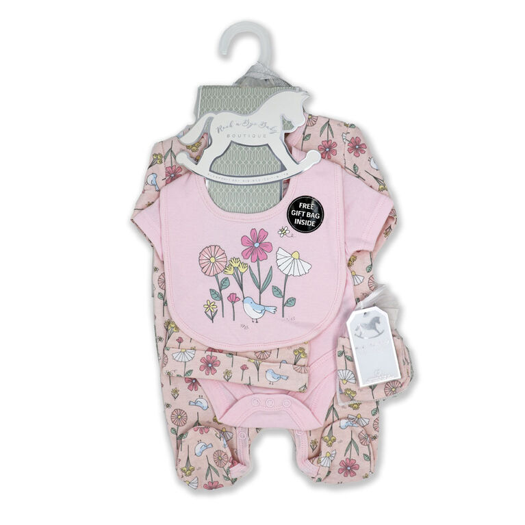 Rock A Bye Baby 5 Piece Floral