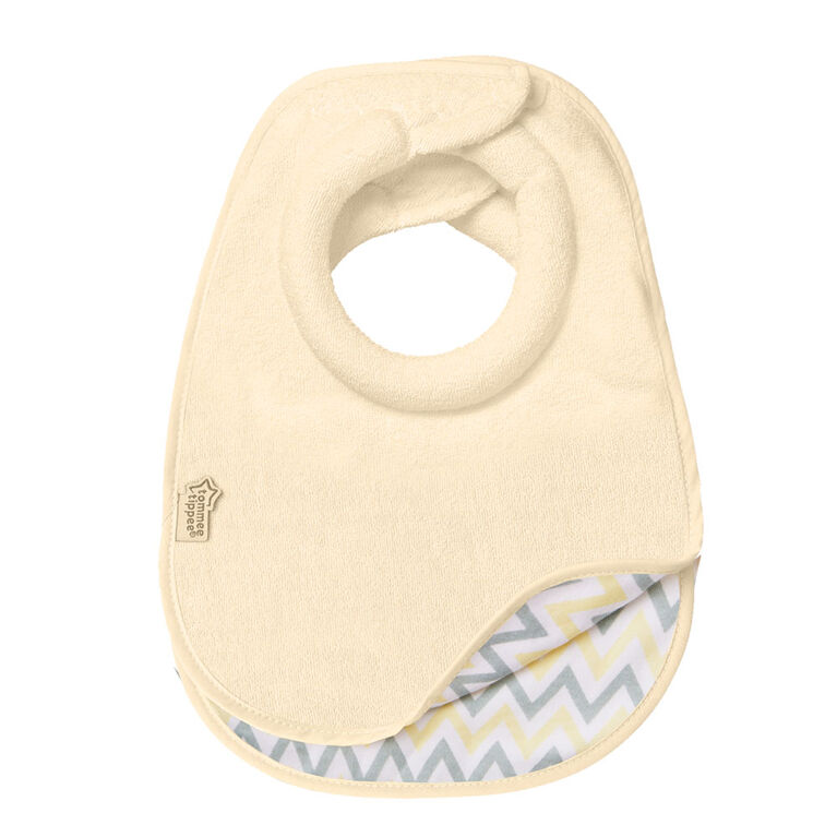 Tommee Tippee Closer to Nature Comfi-Neck Bib 2-Pack - Neutral