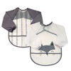 Koala Baby Lot de 2 bavoir Grey Fox Smock