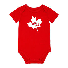 Oh Canada! By RTL Red Cute Eh Bodysuit
