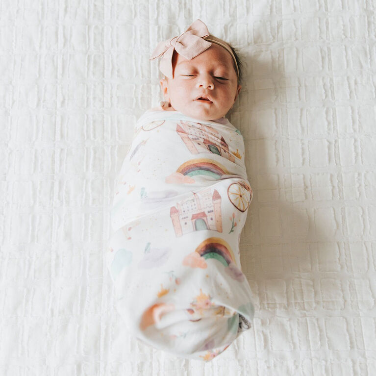 Copper Pearl Knit Swaddle Blanket Enchanted One Size