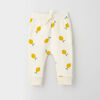 12-18m pantalon de jogging à entrejambe tombant - blanc