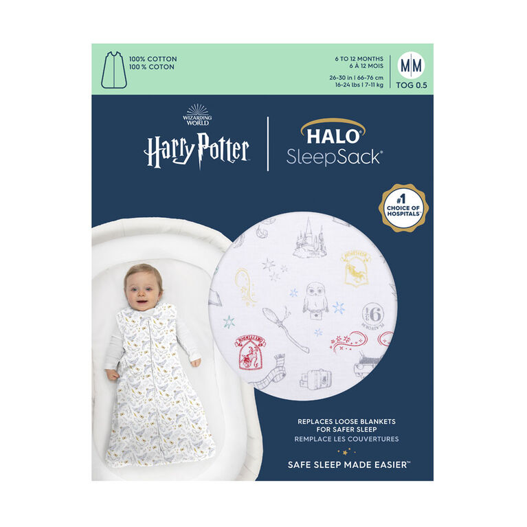 Wearable Blanket Cotton - Harry Potter Large