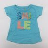 Coyote and Co. - T-shirt SMILE - Bleu aqua - 0-3 mois.