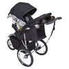 Baby Trend - Poussette de jogging Cityscape - Ardoise noire - Notre exclusivité