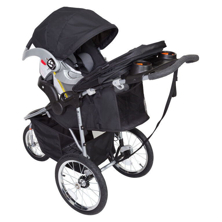 Baby Trend - Poussette de jogging Cityscape - Ardoise noire - Notre exclusivité