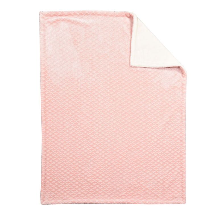 Koala Baby Baby Blanket - Embossed Pink