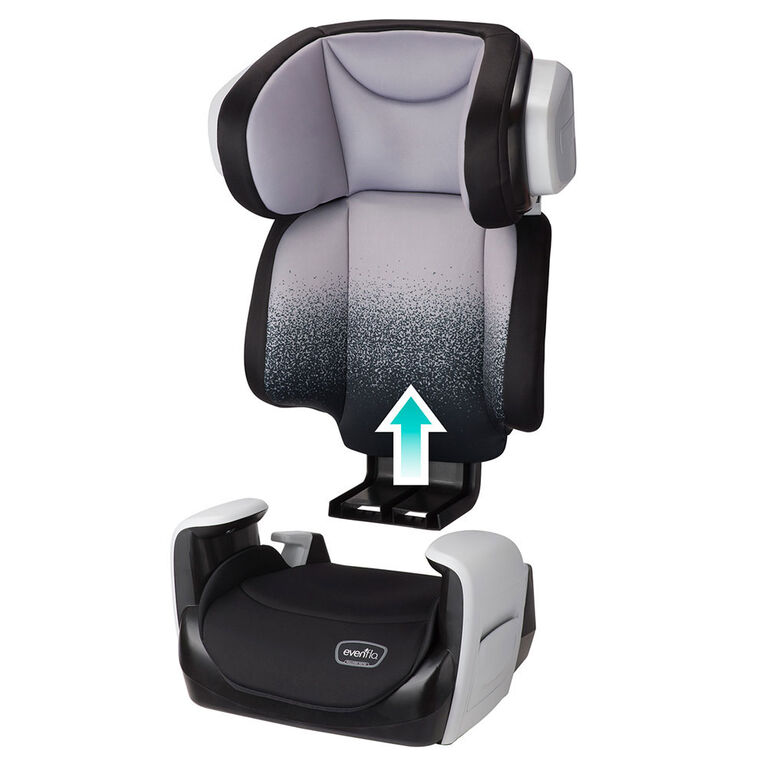 Evenflo Spectrum Booster Car - Seat Foggy