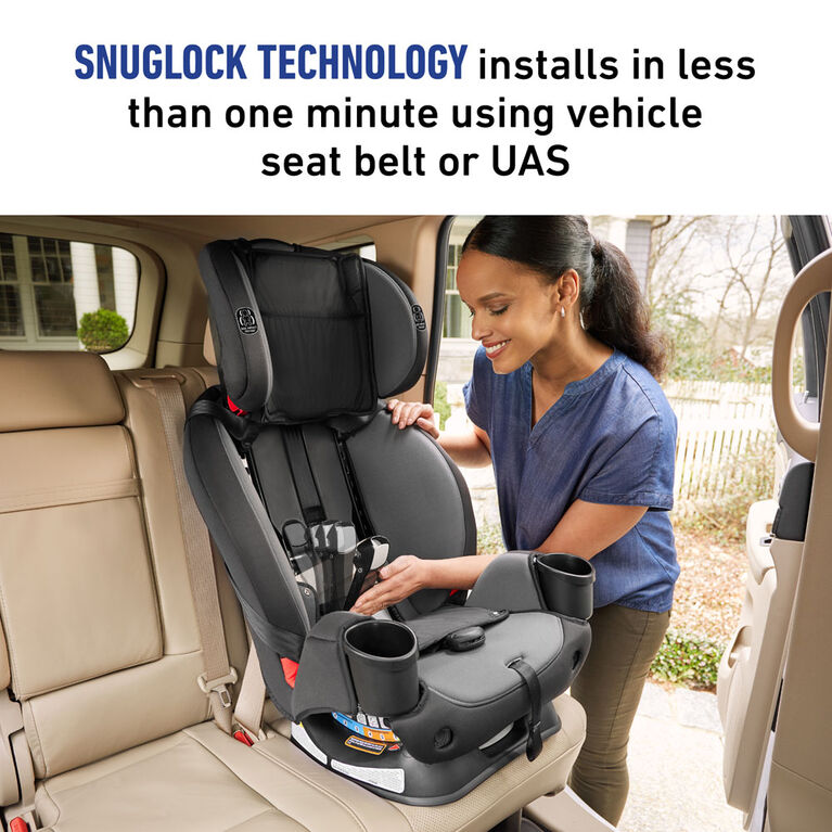 Graco TrioGrow SnugLock 3-in-1 Car Seat, Prescott