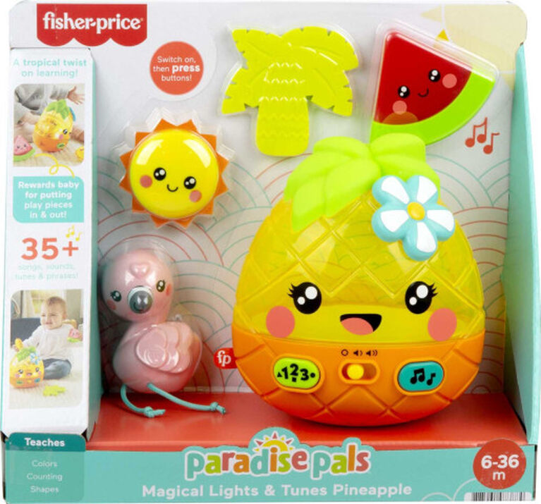 Fisher-Price Paradise Pals Magical Lights and Tunes Pineapple