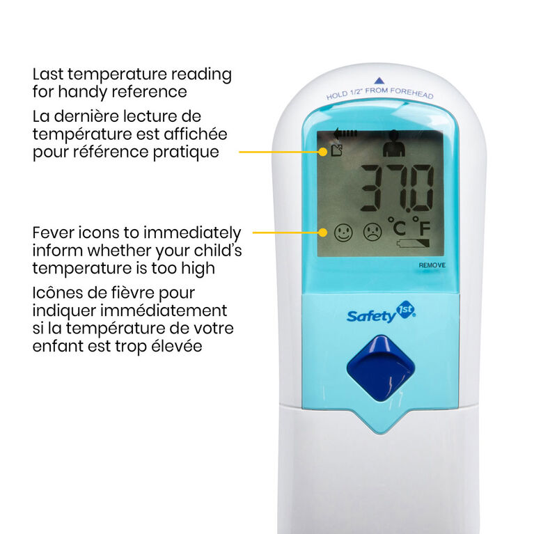 Thermomètre frontal à lecture rapide de Safety 1st.
