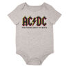 AC/DC Cache couche en tricot Gris 18 mois