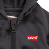 Levi's Washed Tie Dye Hooded Coverall - Magnet Grey - Size Newborn