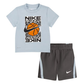 Nike DRI-FIT Shorts Set - Grey - Size 2T