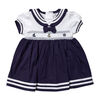 Rock a Bye Baby 2 Piece Dress Set:Navy Sailor 