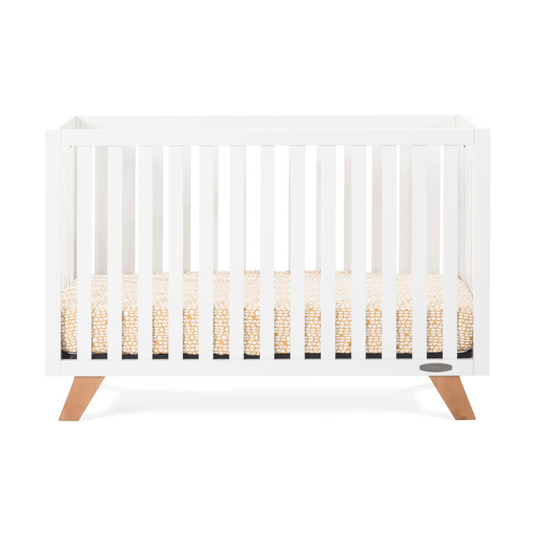 Child Craft Forever Eclectic SOHO 4-en-1 Lit d’enfant convertible - Blanc/Naturel