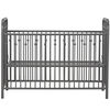 Monarch Hill Ivy Metal Crib, Gray