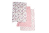 Emballage de 3 serviettes pour le rot en mousseline de coton Koala Baby.