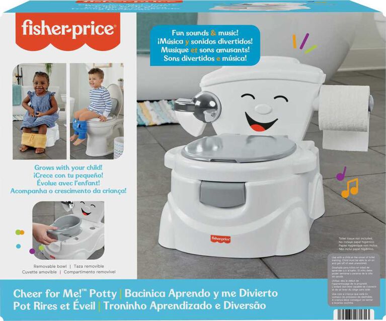 Fisher-Price Potty Training Seat with Rewarding Music and Sounds