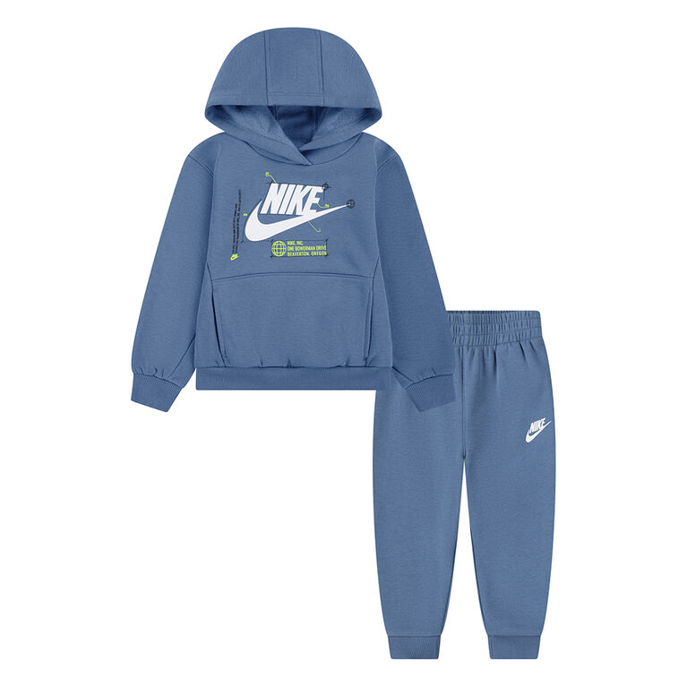 Nike Fleece Set Storm Blue