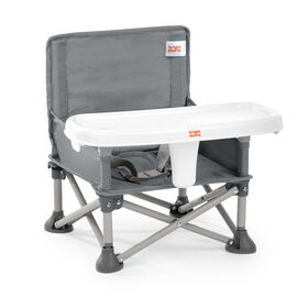 Bright Starts Pop ‘N Sit Portable Booster Seat - Grey