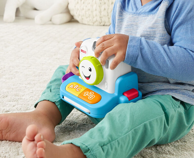 Fisher-Price - Rires et Éveil - Appareil photo instantane educatif - Édition bilingue