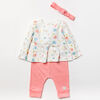 Lily & Jack Jogger Set: Coral Dream Big