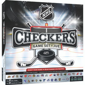 Masterpieces Puzzle Company NHL League Checkers Board Game